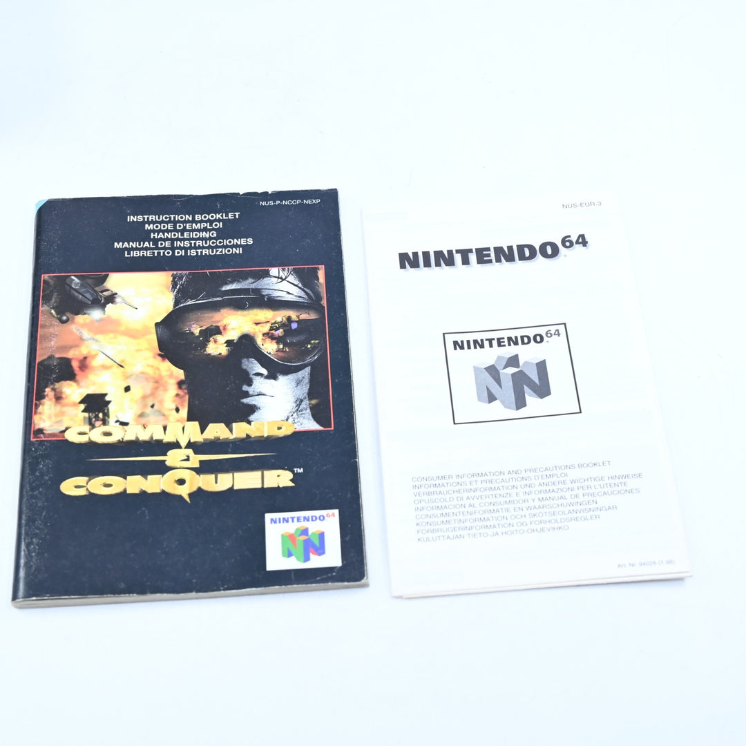 Command & Conquer - N64 / Nintendo 64 Boxed Game - PAL - FREE POST!