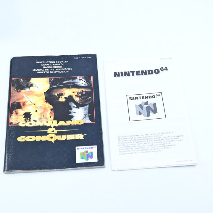 Command & Conquer - N64 / Nintendo 64 Boxed Game - PAL - FREE POST!