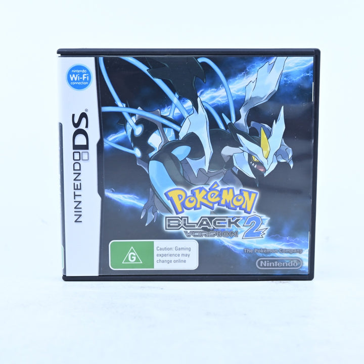 Pokemon Black 2 - Nintendo DS Game - PAL + Manual - FREE POST!