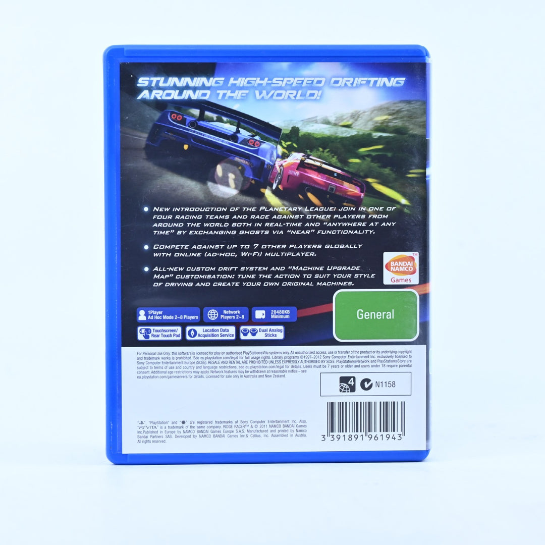 Ridge Racer - Sony PS Vita Game - FREE POST!
