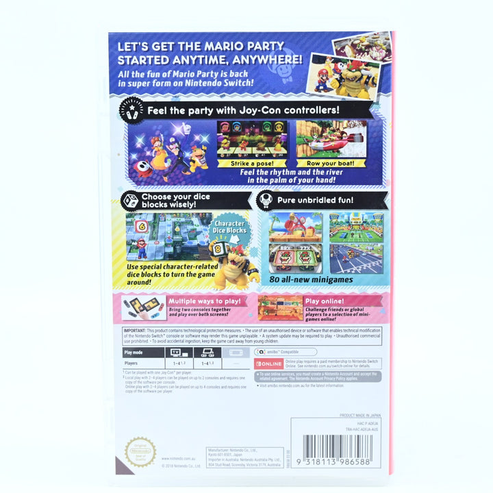 Super Mario Party - Nintendo Switch Game - FREE POST!