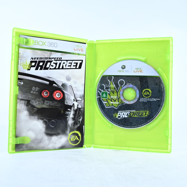 Need for Speed ProStreet - Xbox 360 Game + Manual - PAL - MINT DISC!