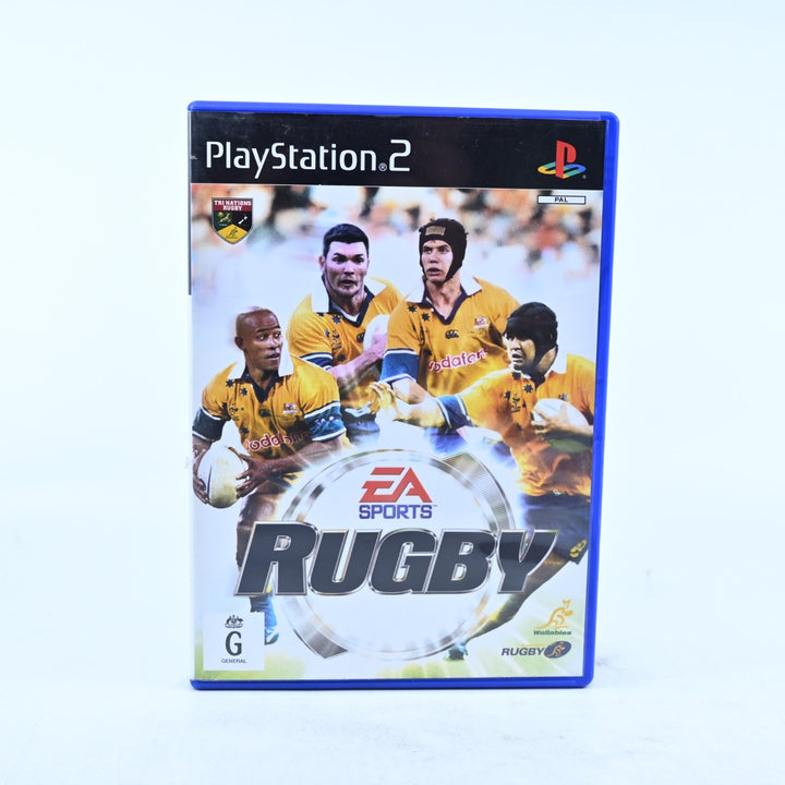 Rugby - Sony Playstation 2 / PS2 Game + Manual - PAL - MINT DISC!