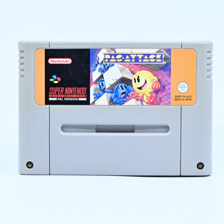 Pac-Attack - Super Nintendo / SNES Game - PAL - FREE POST!
