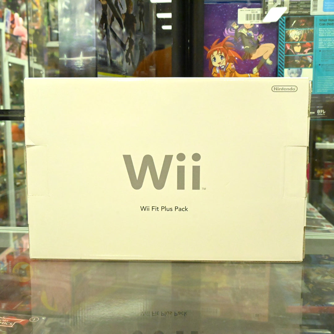 Black Wii Fit Plus Pack - Nintendo Wii Boxed Console - PAL - FREE POST!