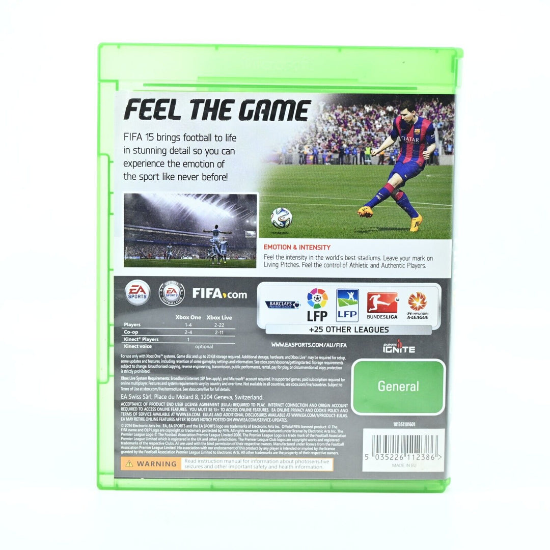 FIFA 15 - Xbox One Game - PAL - FREE POST!