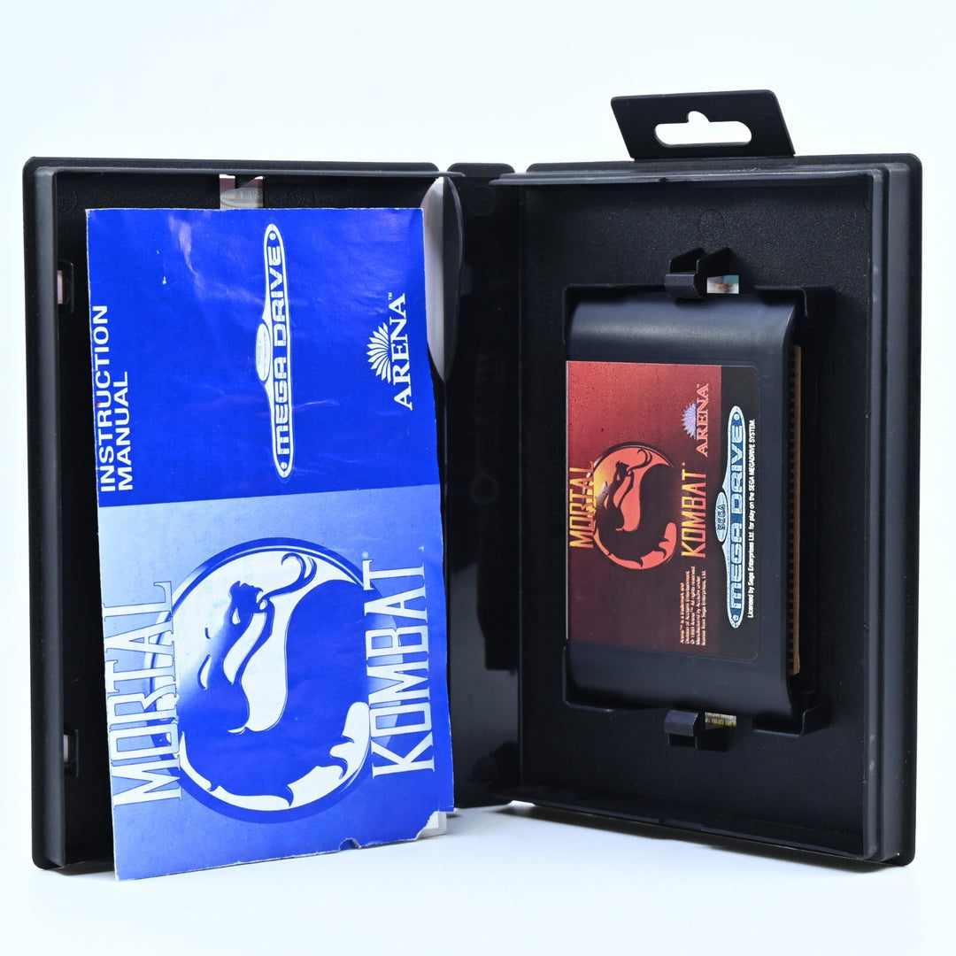 Mortal Kombat - Sega Mega Drive Game - PAL + Manual - FREE POST!