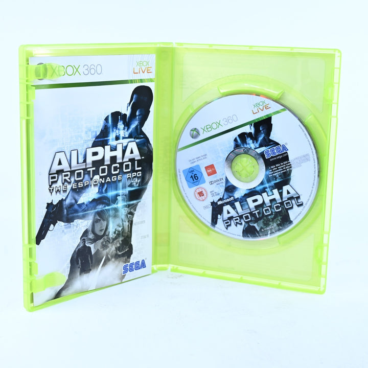 Alpha Protocol - Xbox 360 Game + Manual - PAL - MINT DISC!