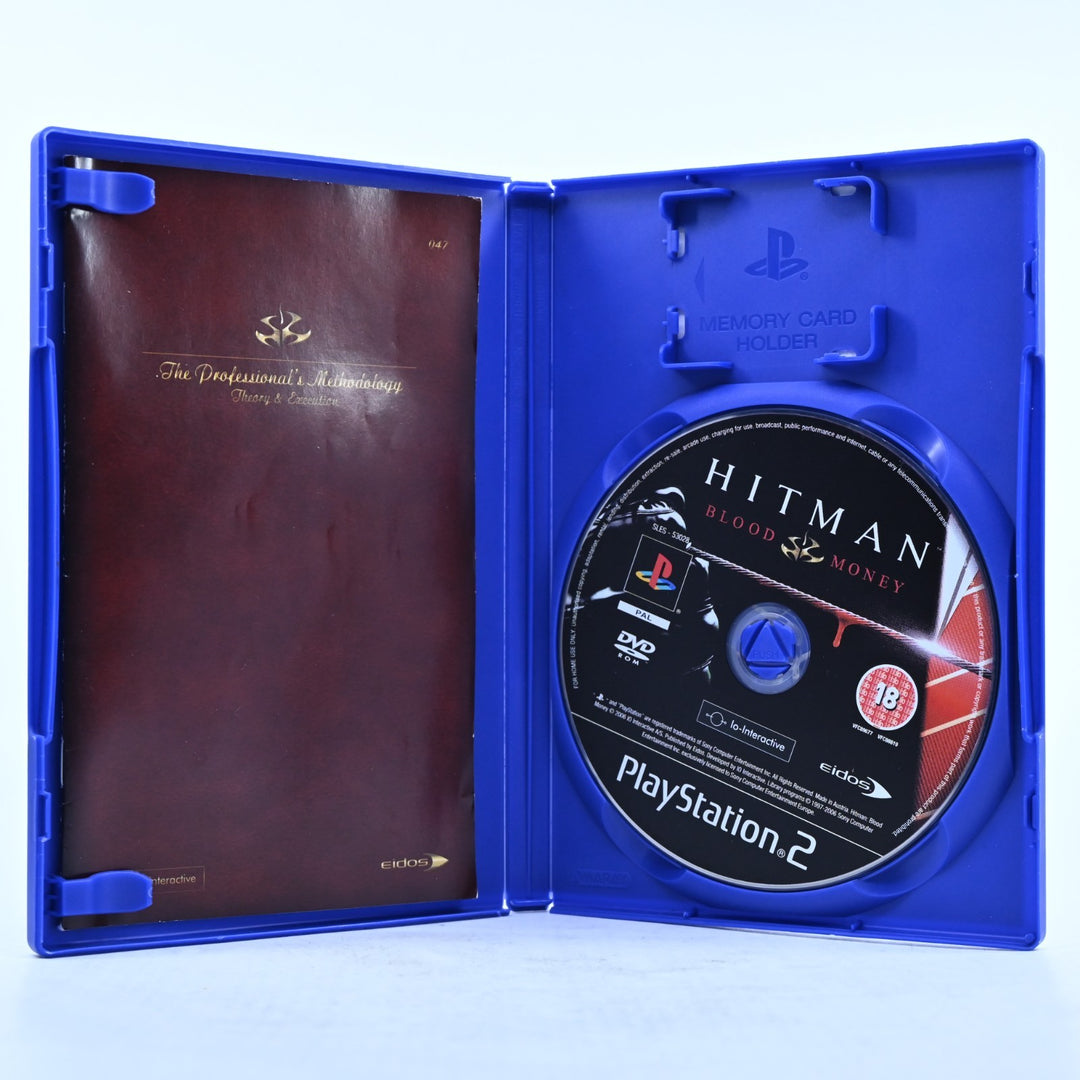 Hitman: Blood Money - Sony Playstation 2 / PS2 Game + Manual - PAL - MINT DISC!