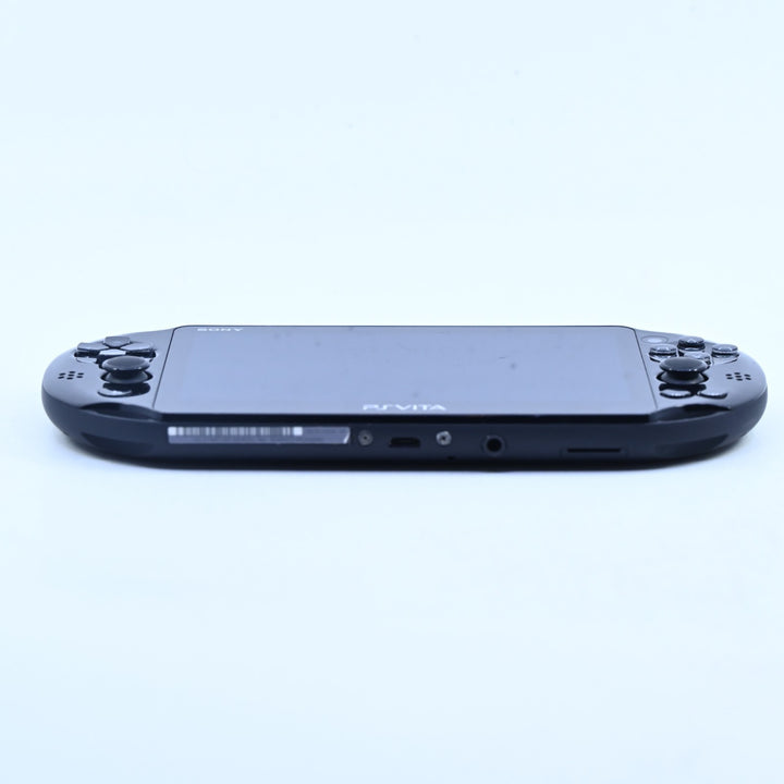Black PS Vita Slim - 8GB card - Sony PS Vita Console - PAL - FREE POST!