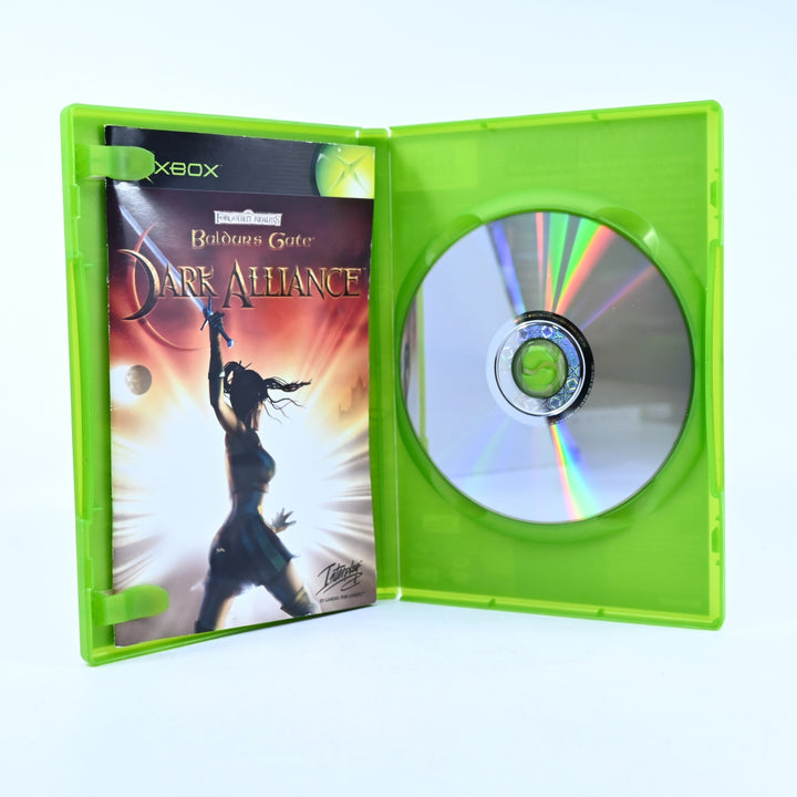 Baldur's Gate Dark Alliance - Original Xbox Game + Manual - PAL - MINT DISC!