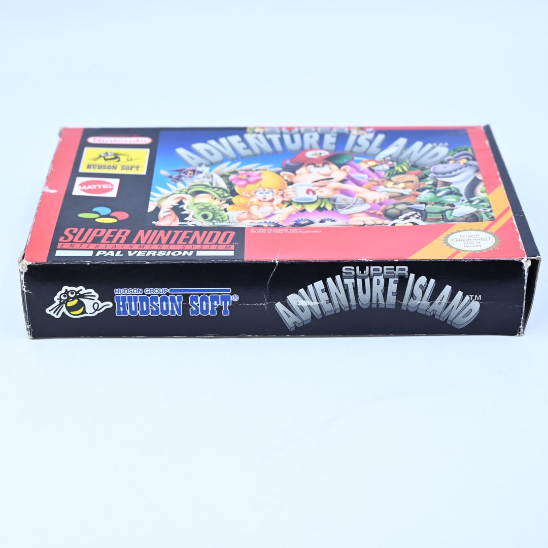 Super Adventure Island - Super Nintendo / SNES Boxed Game - PAL - FREE POST!