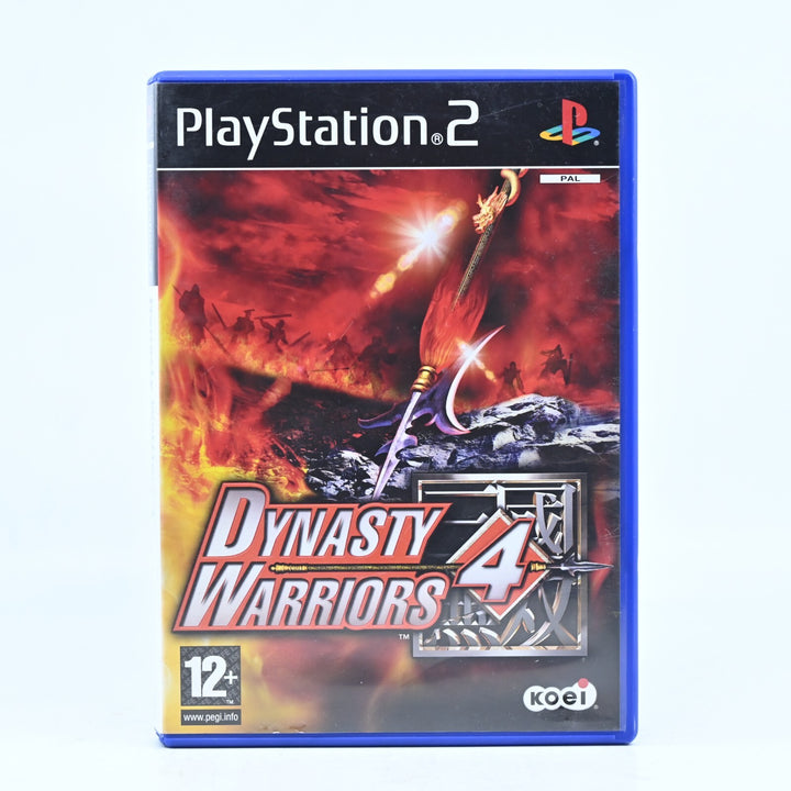 Dynasty Warriors 4 - Sony Playstation 2 / PS2 Game + Manual - PAL - MINT DISC!