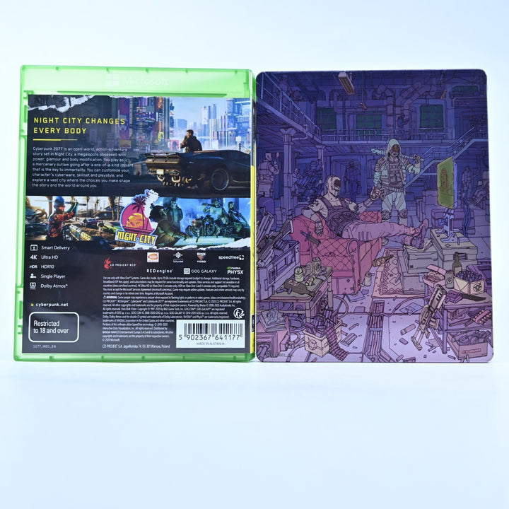Cyberpunk 2077 - Xbox One Game + Steelbook - PAL - FREE POST!