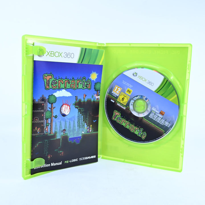 Terraria - Xbox 360 Game + Manual - PAL - MINT DISC!