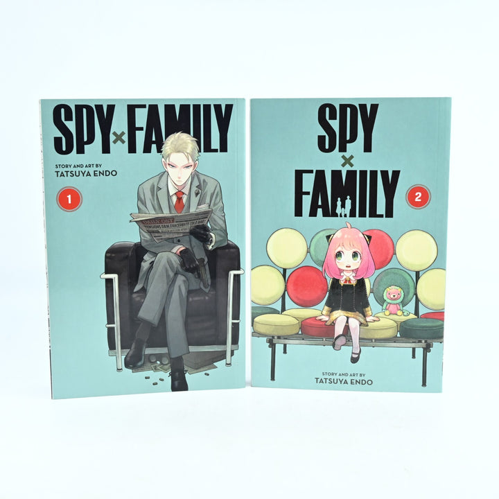 Spy X Family Vol. 1 & 2 - Viz Media - Tatsuya Endo - Manga