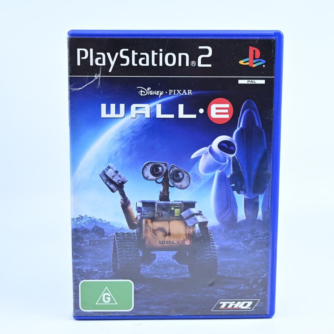 Disney Pixar Wall-E - Sony Playstation 2 / PS2 Game + Manual - PAL - FREE POST!
