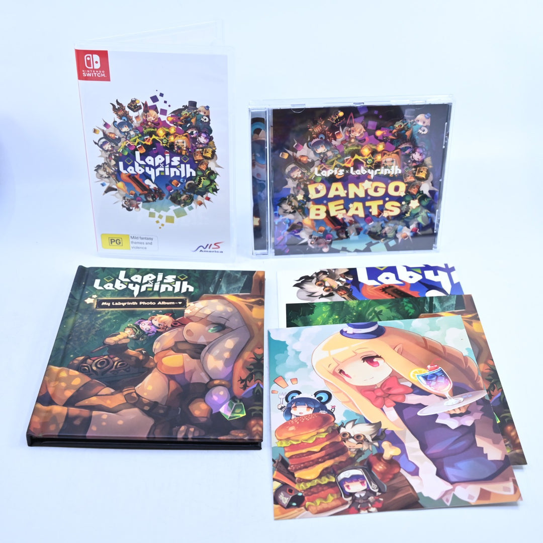 Lapis Labyrinth - Limited Edition XL - Nintendo Switch Game - FREE POST!