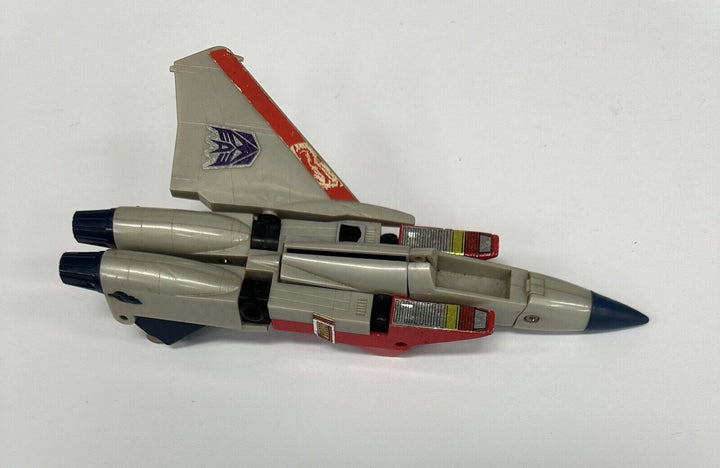 Starscream Vintage 1984 G1 Transformers Hasbro Incomplete Loose For Parts