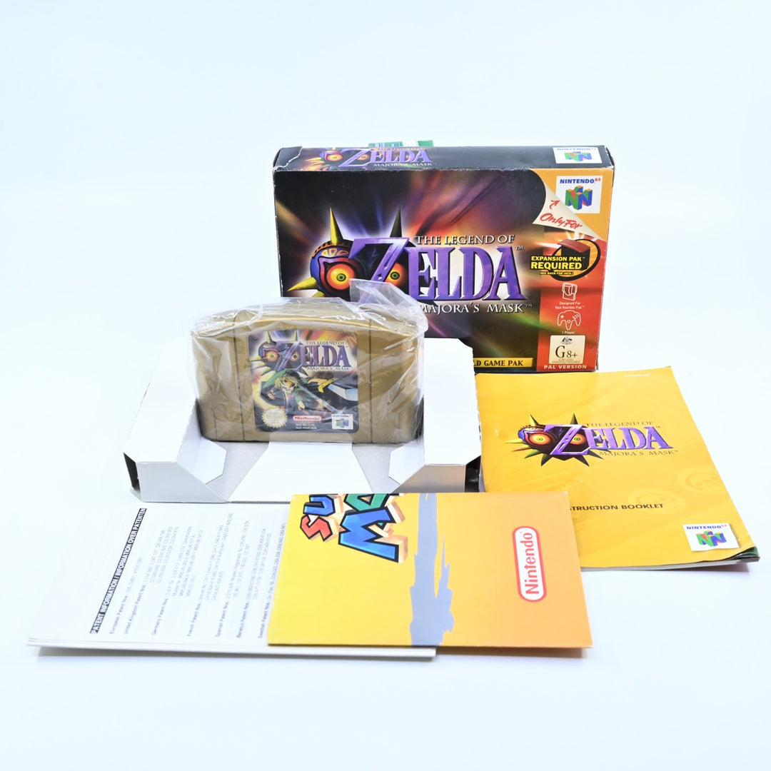 The Legend of Zelda: Majora's Mask - N64 / Nintendo 64 Boxed Game - PAL
