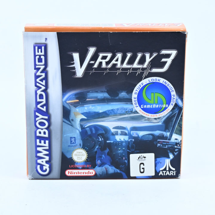 V-Rally 3 - Nintendo Gameboy Advance / GBA Boxed Game - PAL - FREE POST!
