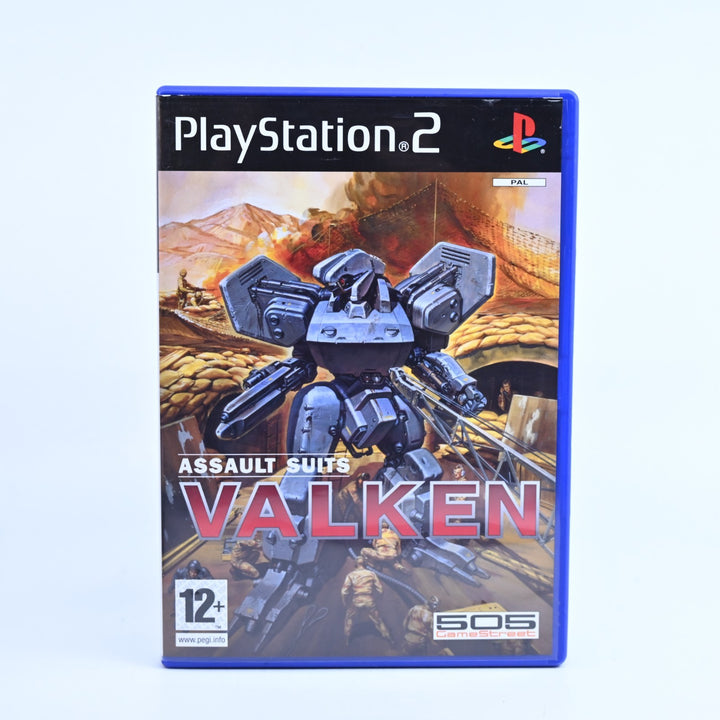 Assault Suits Valken - Sony Playstation 2 / PS2 Game + Manual - PAL - MINT DISC!