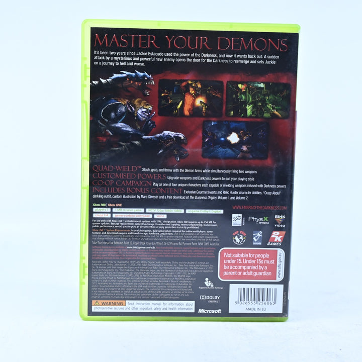 The Darkness II - Limited Edition - Xbox 360 Game + Manual - PAL - MINT DISC!