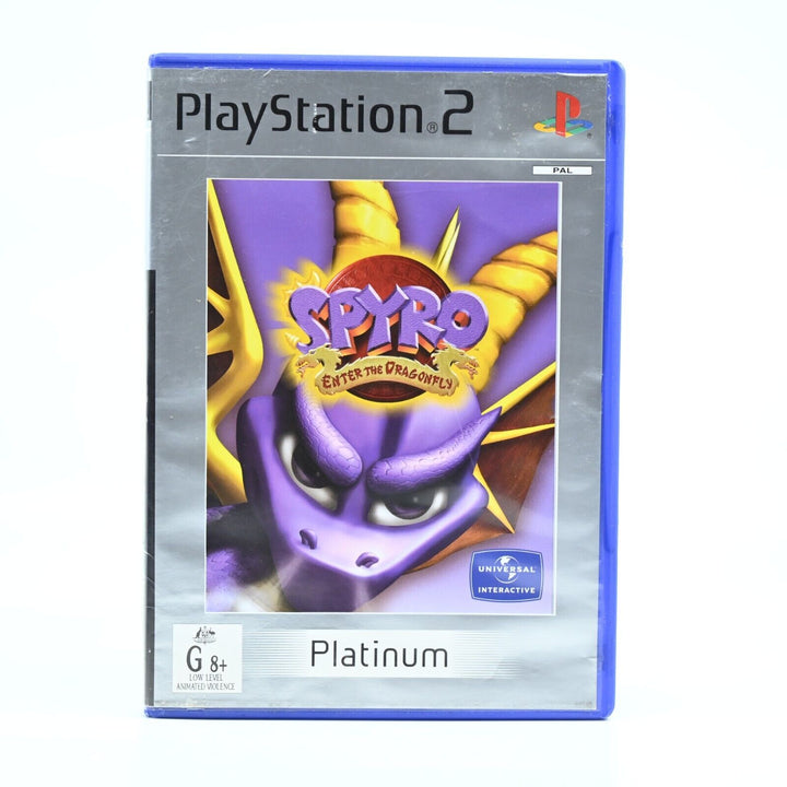 Spyro: Enter the Dragonfly - No Manual - Sony Playstation 2 / PS2 Game