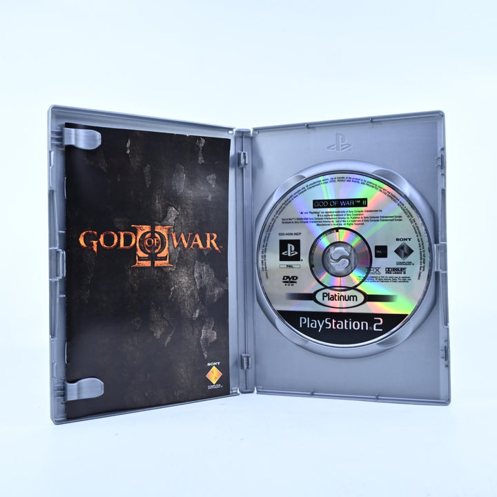 God of War II - Sony Playstation 2 / PS2 Game + Manual - PAL - MINT DISC!