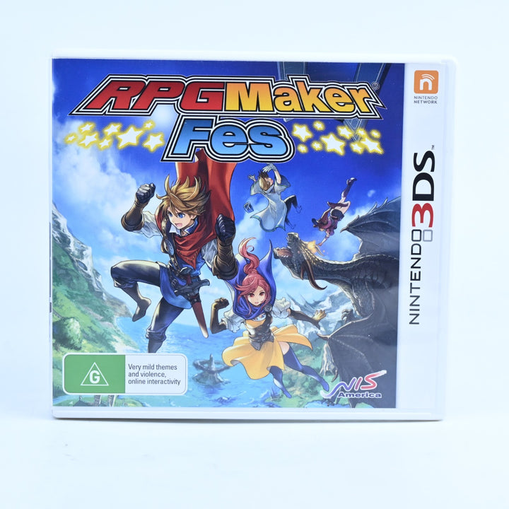 RPG Maker Fes - Nintendo 3DS Game - PAL + Manual - FREE POST!
