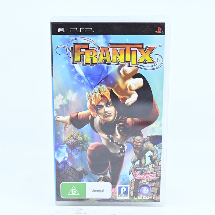 Frantix - Sony PSP Game + Manual - FREE POST!