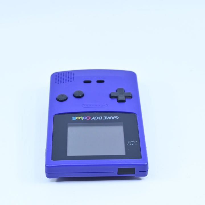 Grape Purple Nintendo Gameboy Color Boxed Console - AUS PAL - Holo label