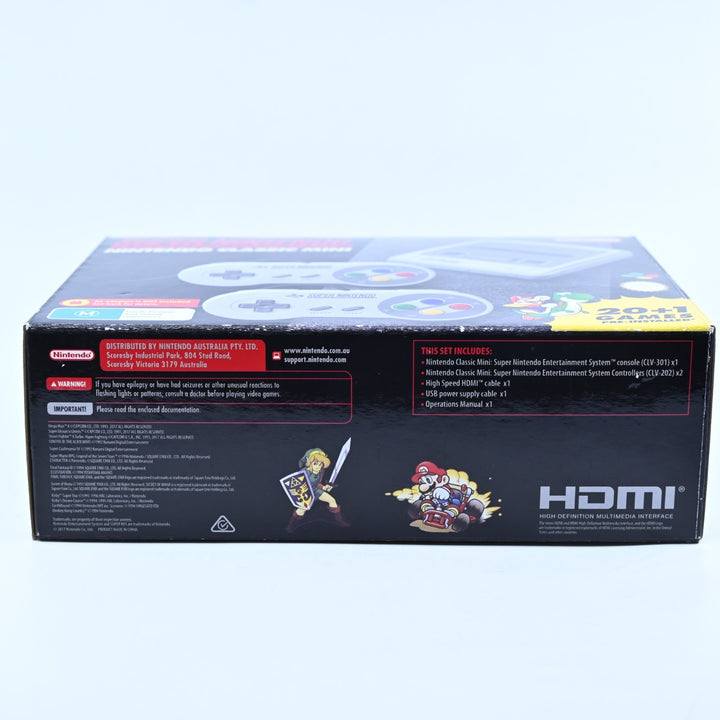 LIKE NEW! SNES Classic Mini - Super Nintendo / SNES Boxed Console - FREE POST!