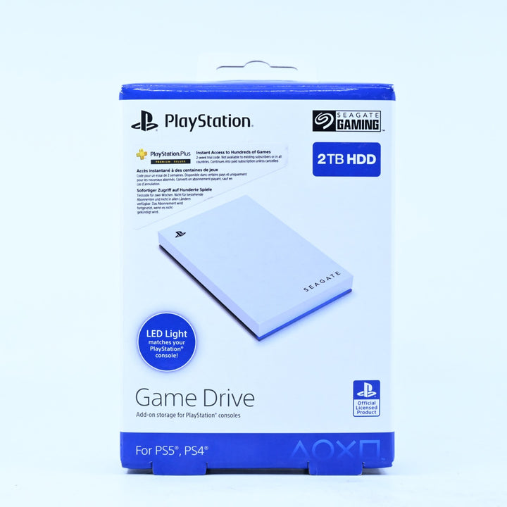 Game Drive - Seagate Gaming External 2TB HDD - PS4 Accessory / PS5 Accessory