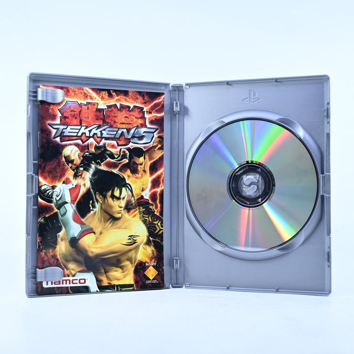 Tekken 5 - Sony Playstation 2 / PS2 Game + Manual - PAL - MINT DISC!