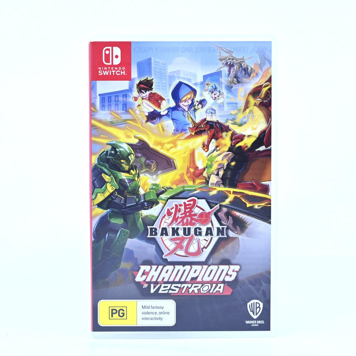 Bakugan Champions of Vestoria - Nintendo Switch Game - FREE POST!