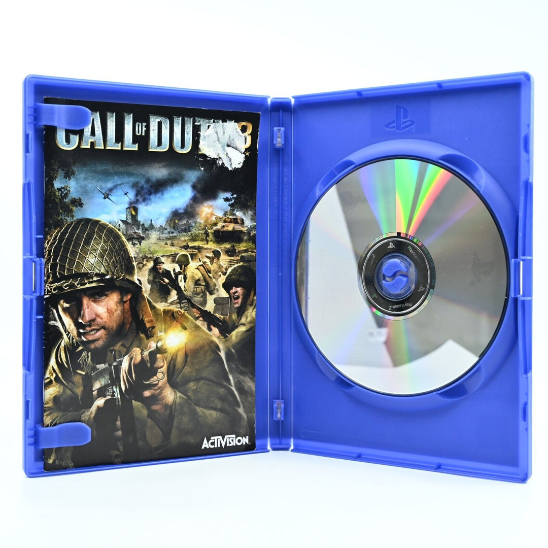 Call Of Duty 3 - Sony Playstation 2 / PS2 Game - PAL - FREE POST!