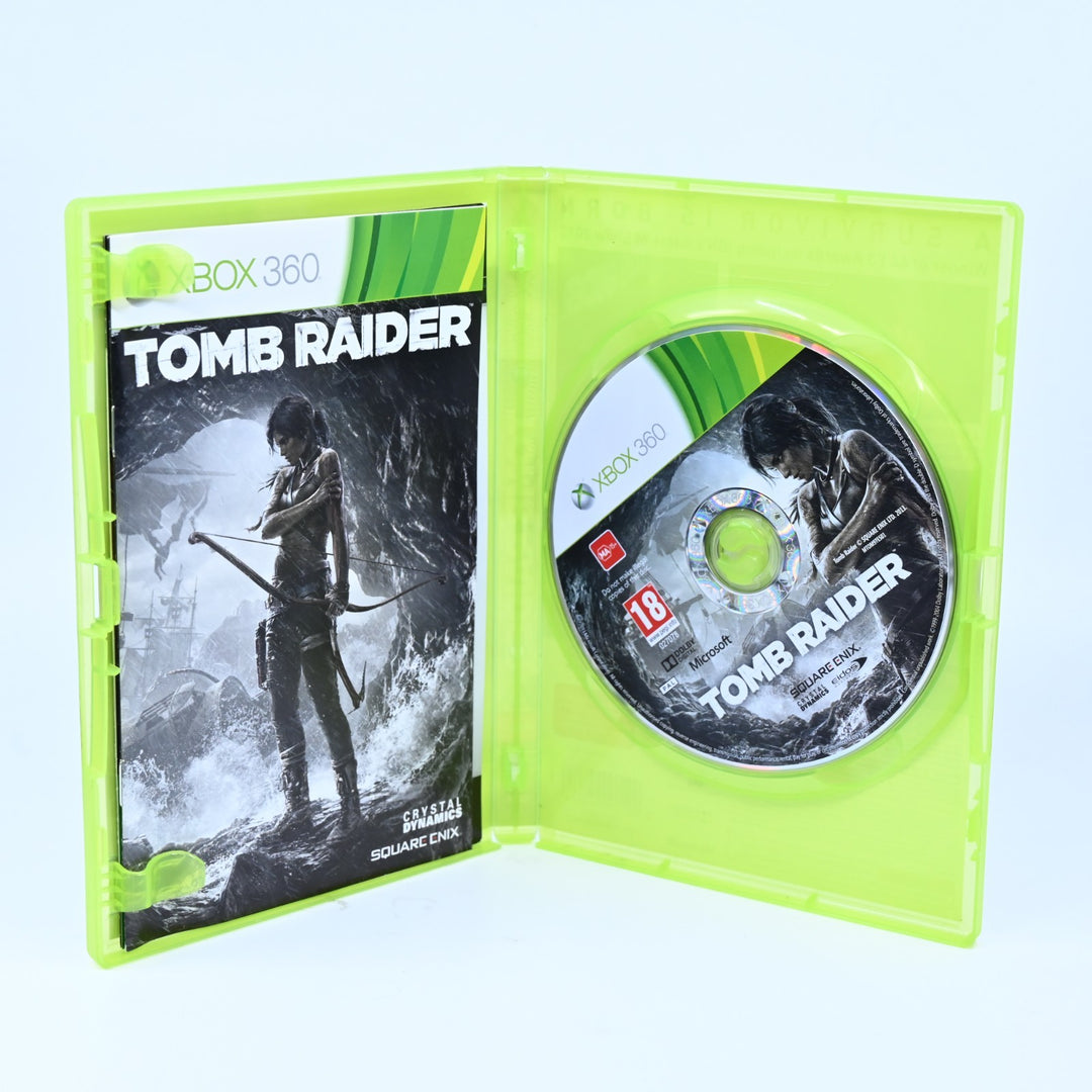 Tomb Raider Survival Edition - Xbox 360 Game - No Map - PAL - MINT DISC!