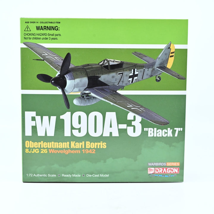 Dragon Wings 1:72 Fw190A-3 "Black 7" Oberleutnant Karl Borris 50085 - Plane