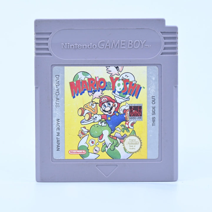 Mario & Yoshi - Nintendo Gameboy Game - PAL - FREE POST!