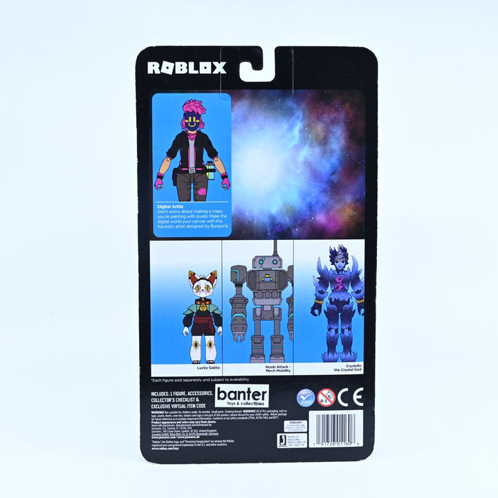 Digital Artist Figure - SEALED - Roblox Action Figure + Virtual Item