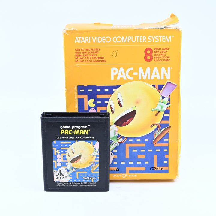 Pac-Man - Atari 2600 Boxed Game - No Manual - PAL - FREE POST!