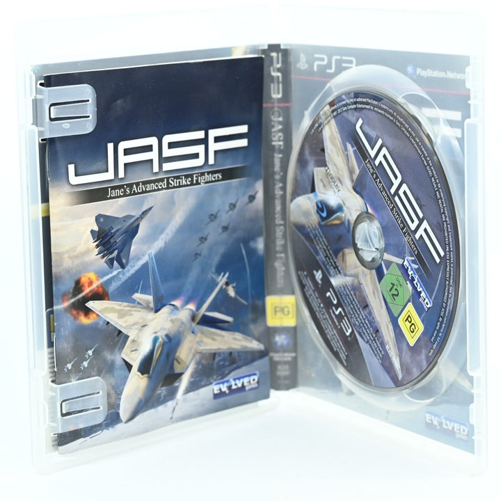 JASF: Jane's Advanced Strike Fighters - Sony Playstation 3 / PS3 Game + Manual