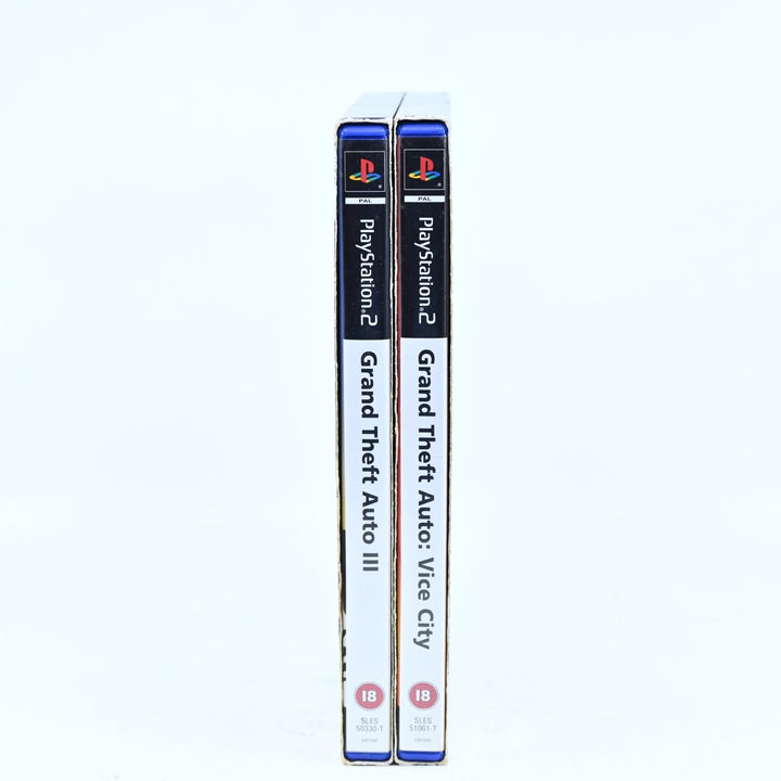 Grand Theft Auto Double Pack - Sony Playstation 2 / PS2 Game + Manual - PAL