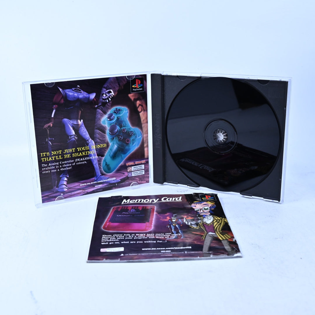 Medievil 2 - Sony Playstation 1 / PS1 Game + Manual - PAL