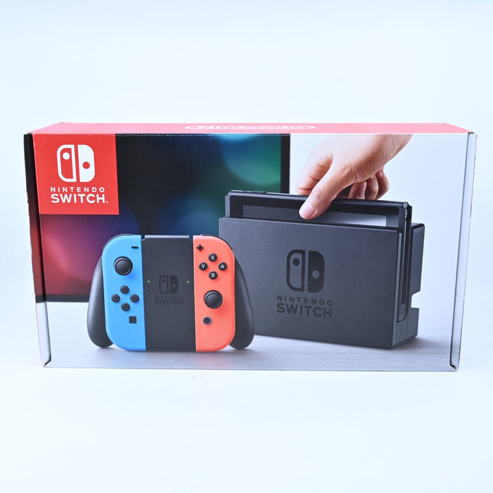 Blue / Red XAW7002 Serial - Nintendo Switch Boxed Console - PAL - FREE POST!