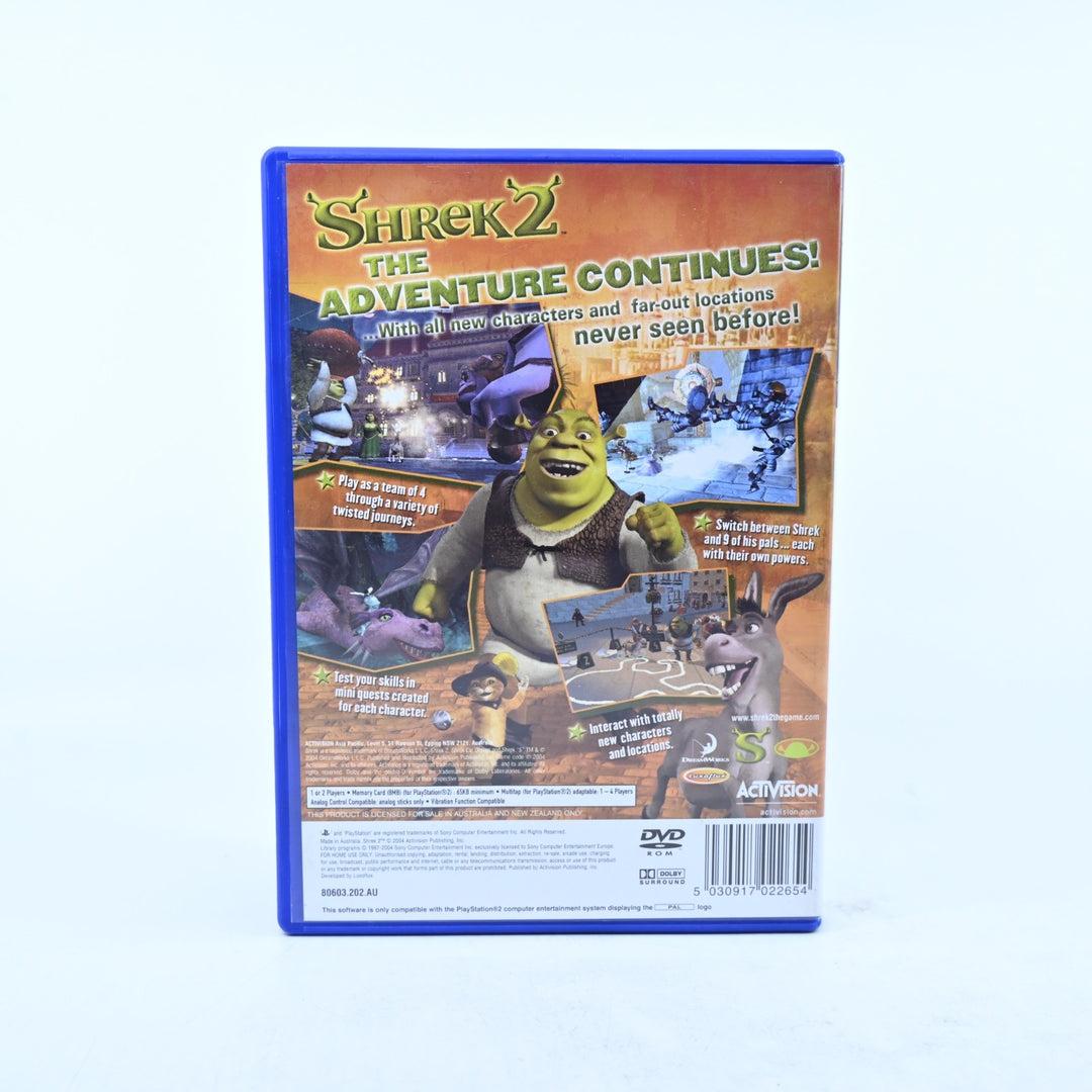 Shrek 2 - Sony Playstation 2 / PS2 Game + Manual - PAL - MINT DISC!