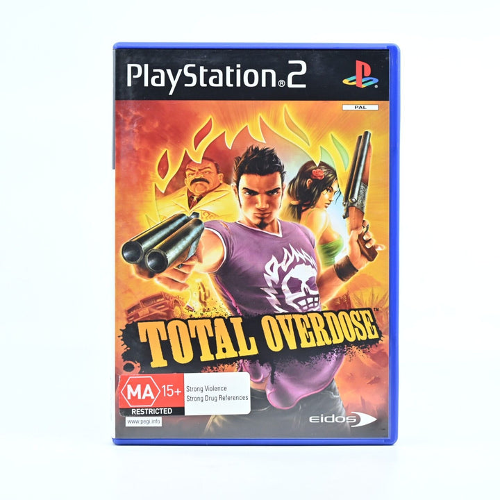 Total Overdose - Sony Playstation 2 / PS2 Game + Manual - PAL - MINT DISC!