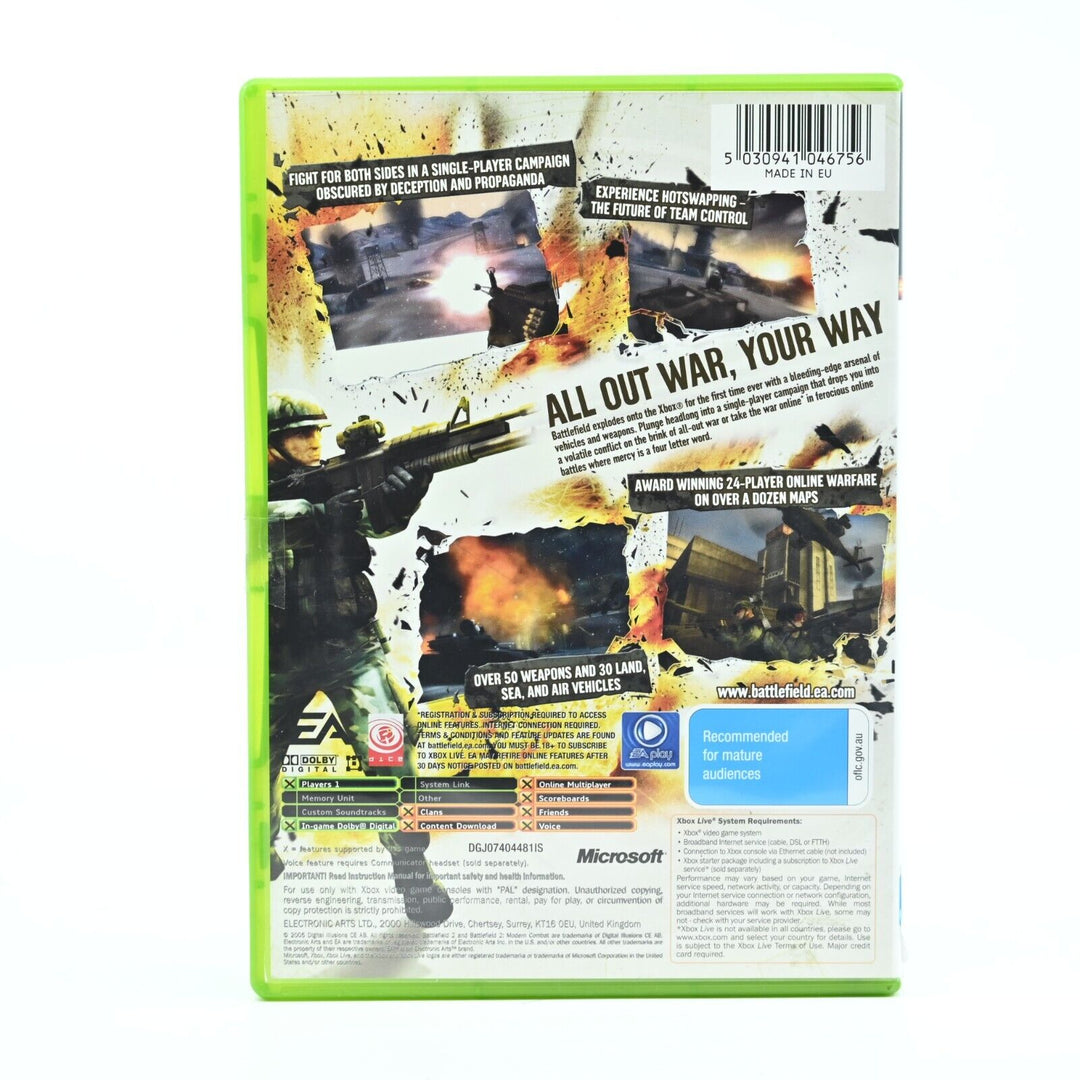 Battlefield 2: Modern Combat - Xbox Game - PAL - FREE POST!