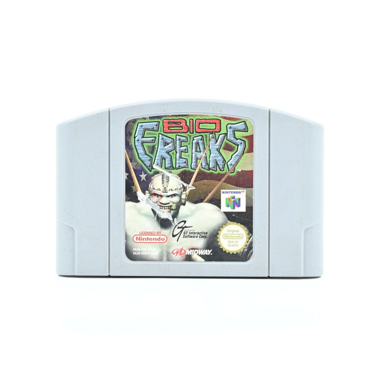 Bio Freaks #1 - N64 / Nintendo 64 Game - PAL - FREE POST!